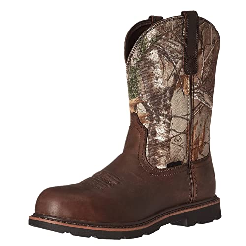 LLDG Herren stiefel Retro Stickerei Cowboy Stiefel Lässige Western Stiefeletten Hohe Stiefel Halbhohe Gestickte Westernstiefel elegant Reiterstiefel Vintage Langschaft Schlupfstiefel mit Absatz von LLDG