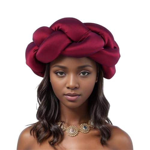 Beliebtes geflochtenes Haarband, Haarstyling-Accessoire, afrikanisches Thema, modischer Turban-Hut, Haarband für Partys und Festivals von LLHCF