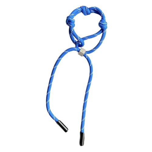 Geflochtenes Nylonseil für Paare, verstellbare Länge, modisches Armband für Damen und Herren, Date-Nacht-Accessoire von LLHCF