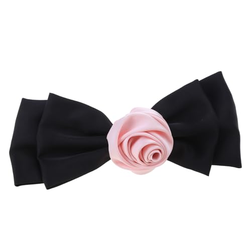 Haarnadel aus Stoff, Entenschnabel-Rose, Blume, für Damen, süßer Charm, Haar-Accessoire von LLHCF