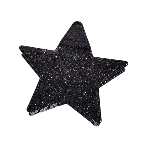 Haarspange mit bunter Sternform, leichte Haarspange für Damen, langes, kurzes Haar, zarte Haarklammer für Damen von LLHCF