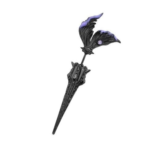 LLHCF Dark Styles Ohrstecker aus Legierung mit einzigartigen Fischschwanz-Piercing-Designs für Mode-Enthusiasten und Trendsetter, Metall von LLHCF