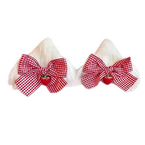 LLHCF Haarspangen mit Tierohren, Fliege, Cosplay, Kopfschmuck, Cosplay-Requisiten, Neujahrskopf-Zubehör LLHCF Haarspangen mit Tierohren, Fliege, Cosplay, Kopfschmuck, Cosplay-Requisiten, Neujahrskopf-Zubehör von LLHCF