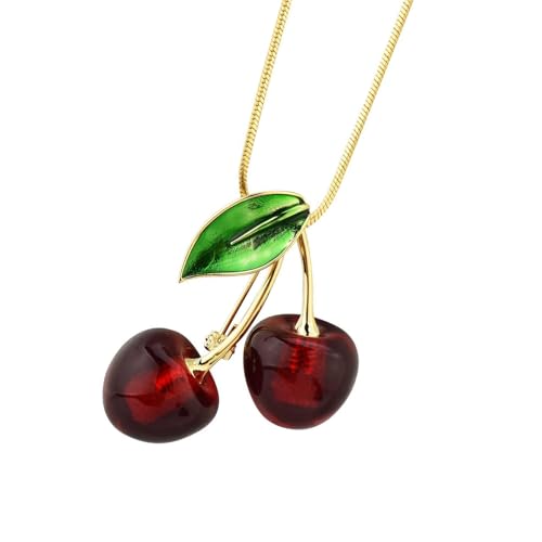 LLHCF Multifunktionale Obst-Pullover-Kette verleiht jedem Outfit einen Hauch von Eleganz, mit künstlicher Kristallstruktur für jeden Anlass, Damen-Accessoire von LLHCF