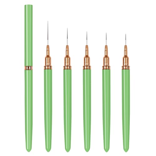 Nailart Liner Pinsel Set Designs Stift Malerei Werkzeuge Polish Nail Art Liner Pinsel Professional von LLHCF