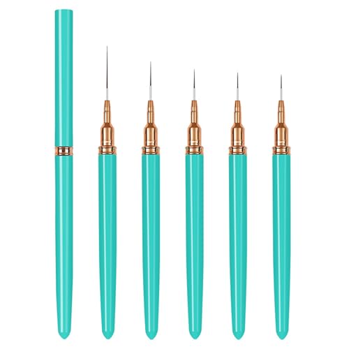 Nailart Liner Pinsel Set Designs Stift Malerei Werkzeuge Polish Nail Art Liner Pinsel Professional von LLHCF