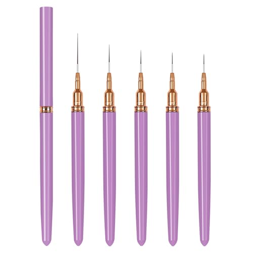 Nailart Liner Pinsel Set Designs Stift Malerei Werkzeuge Polish Nail Art Liner Pinsel Professional von LLHCF
