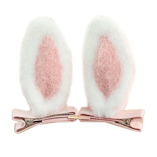 Ohr-Haarnadel, schöne weibliche Cartoon-Form, Plüsch-Clip, Kopfschmuck, Haarspange für Damen von LLHCF