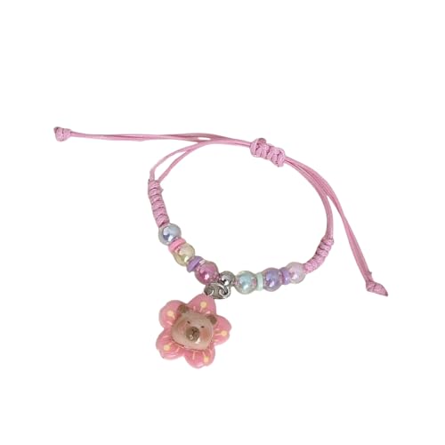 Sweet Styles Macaron-Handgelenkkette für Kinder, verstellbare Länge und weiche Materialien, für Partys, Capybara-Handgelenkkette von LLHCF