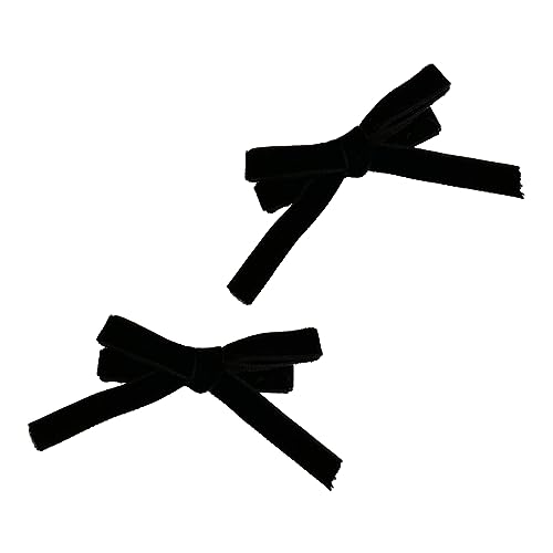 1Pair Bowknot Form Haarnadeln Heiße Mädchen Bowknot Haarclip Frühlingsfeste Haarclip Für Frauen Pferdeschwanz Haare Clip von LLINthy