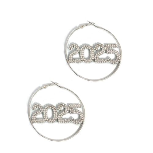 2025 Damen Strasssteine ​​Lange Ohrringe Kristalle Zahlen Designs Für Modische Anlässe Täglich Nutzen Sie Casual Wear Fashion Statement Schmuck Schmuck von LLINthy