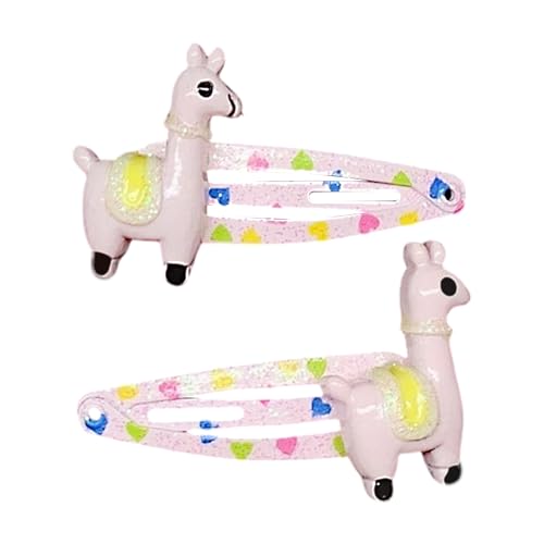 2pcs Haarclip Für Mädchen Bezaubernde Blumen Und Kuchenmuster Kinderhaarverzierungen Ideal Für Party Haarstück von LLINthy