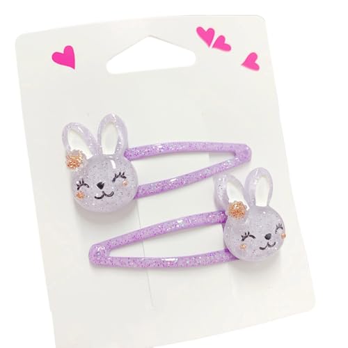 2pcs Mädchen Haare Clip Set Glitzernder Schmetterling Und Cupcake Designs Haarnadelzubehör Für Kinder Geburtstag Kinderdekorationen von LLINthy