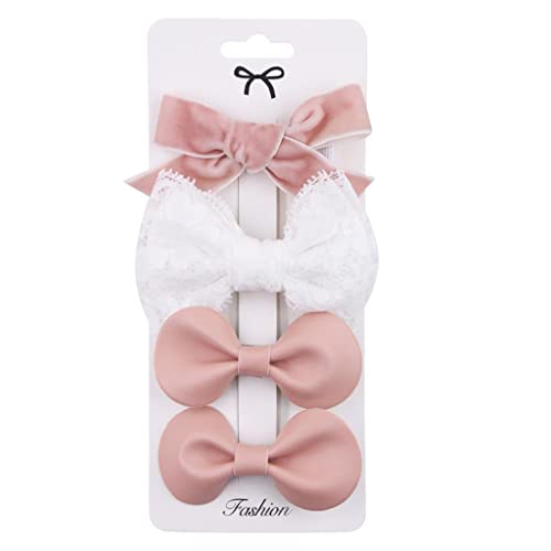 4pcs Bogen Haarnadel Schöne Einfache Süße Weibliche Clip Kopfschmuck Preppy Barrettes Für Frische Bogenhaarclips Für Frauen von LLINthy