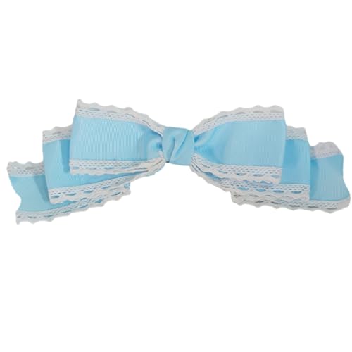 Anime Maid Haarspange Kostüm Schleife Haarspange Cosplay Spitze Schleife Haarnadel Mädchen Mottoparty Seitenclip Kopfbedeckung von LLINthy