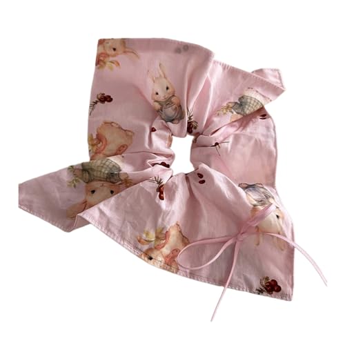 Bögen Scrunchies Kaninchen Einzigartige Band Haar Binde Haarseile Scrunchies Kostüm Ribbon Haarkrawatte Krisen Haarkrawatte von LLINthy