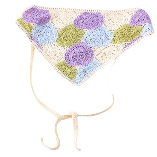 Böhmen Turban Für Frauen Stretch Turban Blumenierer Kopfschal Gestrickt Bunte Wrap Turban von LLINthy