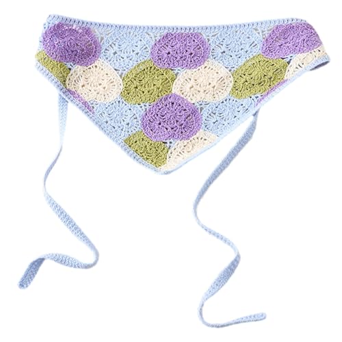 Böhmen Turban Für Frauen Stretch Turban Blumenierer Kopfschal Gestrickt Bunte Wrap Turban von LLINthy