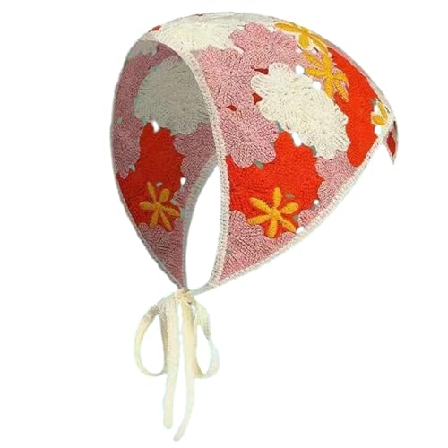 Böhmen Turban Für Frauen Stretch Turban Blumenierer Kopfschal Gestrickt Bunte Wrap Turban von LLINthy
