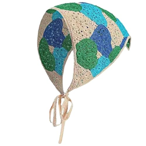 Böhmen Turban Für Frauen Stretch Turban Blumenierer Kopfschal Gestrickt Bunte Wrap Turban von LLINthy