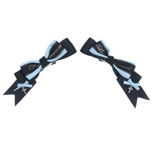 Bowknot Haarnadel Für Frauen Anime Haarclip Masqueraden Kostüm Kopfbedeckung Frauen Cosplay Maid Hair Clip Party Kopfbedeckungen von LLINthy