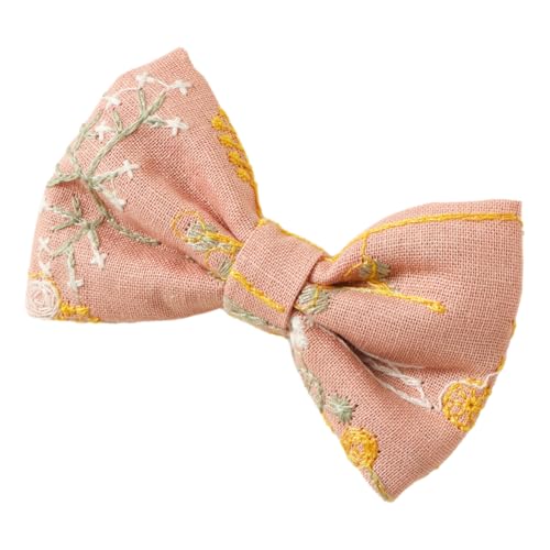 Bowtie Haarnadel Süße Bögen Haarclip Stickerei Elegant 2000er Jahre Trend Barrette Bündel Kopfbedeckung Süßer Cottagecore von LLINthy
