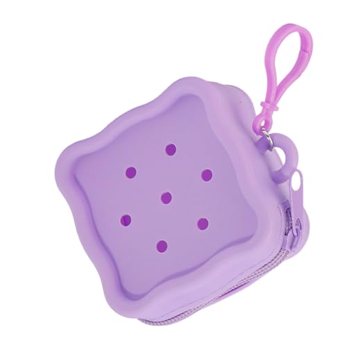 Bunte Wechselbeutel wasserdichte Silikonmünzenorganisatoren Mit Reißverschluss Top Schöne Kinderzubehör Kartenhalter Robuster Geld Organizer von LLINthy