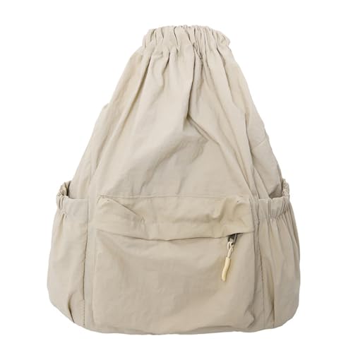 Casual Canvas Rucksack Für Frauen Männer Mit Draw String Vintage College Schoolbag Solid Color Fashion Travel Laptop Bag Draw String Rucksack Casual Canvas Rucksack Für Frauen Männer Mit Draw String Vintage College Schoolbag Solid Color Fashion Travel Laptop Bag Draw String Rucksack von LLINthy