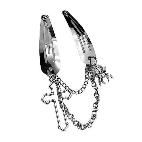 Coole Clips Mit Quasten Frauen Kid Haargip Dunkler Kopfschmuck Barrettes Accessoires Süße Girls Haarnadeln von LLINthy