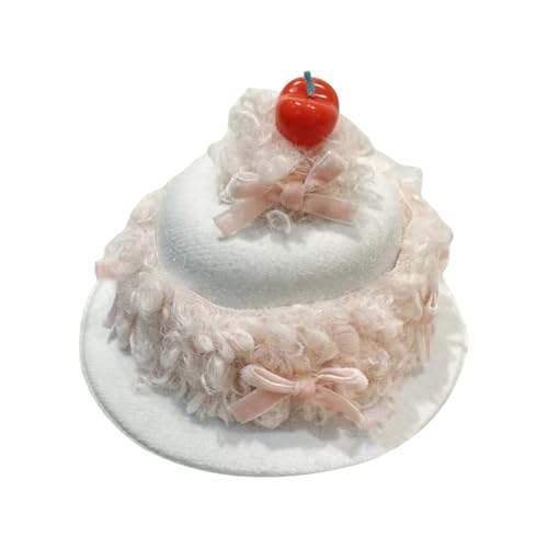 Cream Cake Designs Geburtstagshaatshaarclip Für Haarstücke Für Frauen Und Mädchen Haarstücke Für Partys Und Fotoshootings von LLINthy