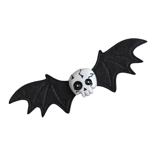 Dunkler Haarclip 2000er Trendseiten Clip Schädel Flügel Dark Fledermaus Flügel Balletcore Dunkle Coole Foto Requisiten von LLINthy