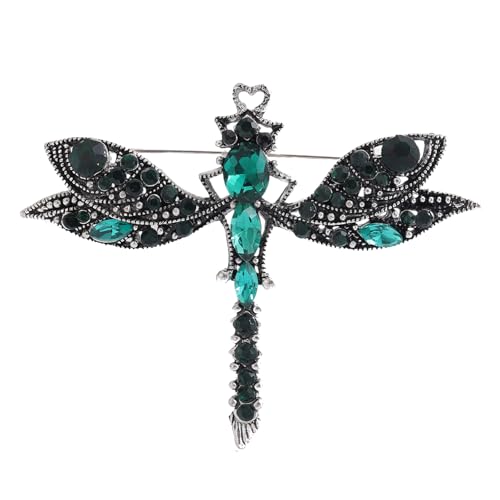 LLINthy Elegante Kristall Brosche Stecknadel Strasssteine ​​Tier Revers Juwely Mode Accessoire Für Frauenkleidung Und Taschen Statement Schmuck Schmuck von LLINthy