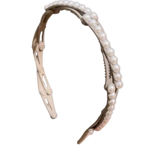 Faltbare Und Tragbare Haarreihe Für Frauen Tägliches Stirnband Mit Eleganten Kunstperlen Entwirft Bequemes Elegantes Haarband von LLINthy
