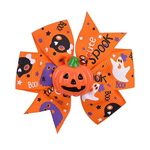 Frauen Cartoon Pumkpin Bogen Haare Fledermaus Haarnadel Für Halloween Party Weihnachten Für Kreative Cosplay Haar Accessori von LLINthy