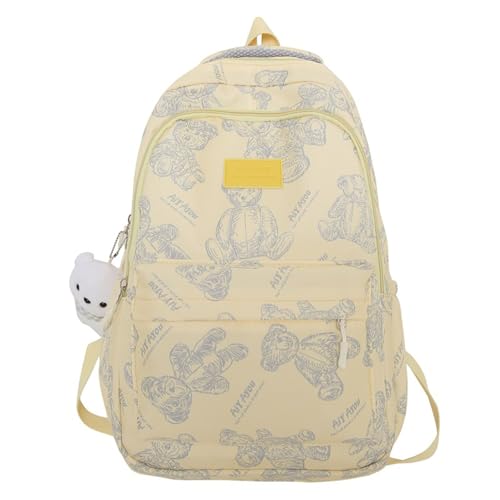 Frauen Reisen Rucksack Bären Print Rucksack Girls Casual Daypacks Große Kapazität Schultasche Für Alltägliche Schüler School Bären Print Girls Laptop Frauen Reisen Rucksack Bären Print Rucksack Girls Casual Daypacks Große Kapazität Schultasche Für Alltägliche Schüler School Bären Print Girls Laptop von LLINthy