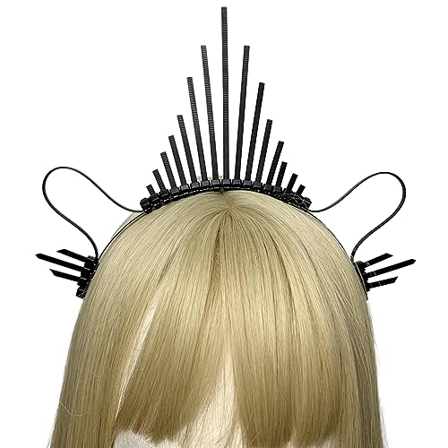 Göttliche Stachelkronhaar Hoop Vintage Festzug Haarzubehör Für Hochzeit Stirnband Brautfoto Requisiten von LLINthy