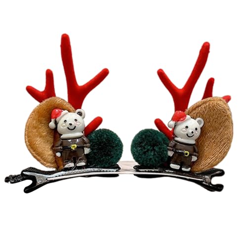 Haarzubehör Plastik Verstärken Weihnachtsfeier Look Feiertagsthemen Hirsch Modedesigns Für Kinder Und Erwachsene von LLINthy