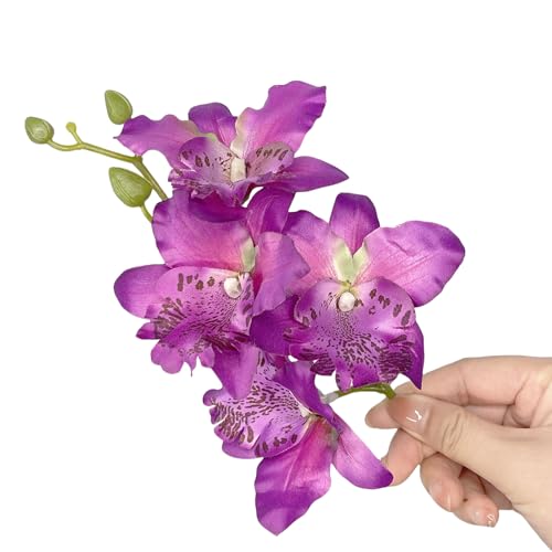 Kinder Haarnadel Haarclip Cymbidium Form Für Strand Bühne Tanzkleidung Künstliche 2000er Mädchen Kopfschmuck Urlaub Urlaub von LLINthy