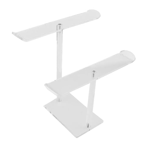 LLINthy Klares Haar Bindungen Scrunchie Acryl Scrunchie Speicherorganisator Haarzubehör Frauen Mädchen Teen von LLINthy