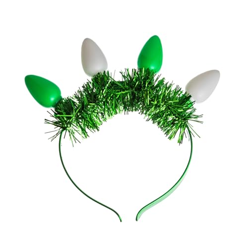 LED Kopfschmuck Kopfschmuck Kranzheadband Leuchtende Kopfbedeckung Für Mädchen Frauen Hochzeitsfest Feiertag Weihnachten Neujahr von LLINthy
