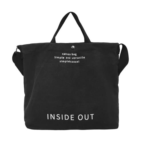 LLINthy 2023 Neue Crossbody Tasche Für Mädchen Frauen Große Kapazität Tasche Handtasche Schul Schultergurt Verstellbarer Messenger Künstlerischer Und Literarischer Rucksack von LLINthy