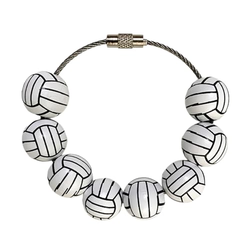 LLINthy Baseball Themen Taschen Dekoration Mode Baseball Form Für Taschen Stylish Bag Verzierung Charm Pu Leder Charme von LLINthy