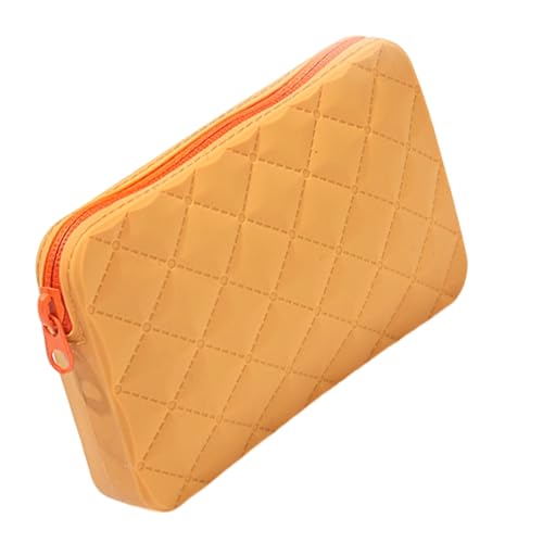 LLINthy Bleistiftbeutel Beutel Ästhetik Gehäuse Silikonstifte Stift Make Up Aufbewahrungstaschen Schullieferung Großer Kapazität Stift Silikon Make Up Taschen Ästhetische von LLINthy