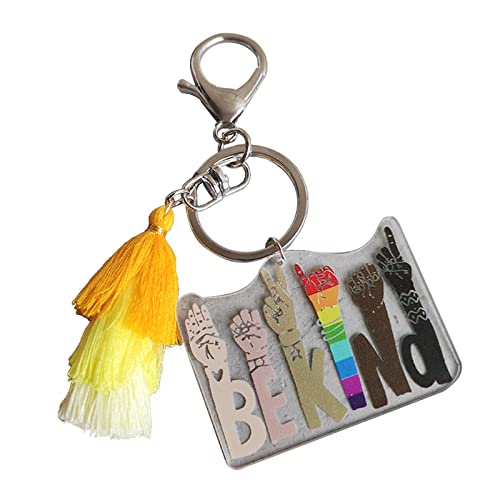 LLINthy Bunte Quasten Charme Schlüsselbund Für Frauen Tasche Anhänger Keychain Quasten Ornamente Einzigartige Geschenkparty Quasten Keychain von LLINthy