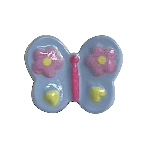 LLINthy Buntes Schmetterling Charme Harz Tieranhänger Für Armbänder Halsketten Ohrringe Schmuck Machen Accessoires Juwely Herstellung von LLINthy