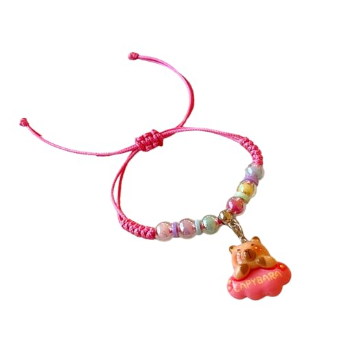 LLINthy Einzigartiges Handgewebtes Armbandharz Capybaras Armband Harz Textur Perfekt Für Kunstbegeisterte Und Handgefertigt von LLINthy