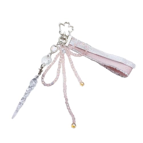 LLINthy Elegant Perlen Bowknot Keychain Telefon Charme Multifunktionaler Spitzen Schmetterling Keyring Accessoire Für Mode Enthusiasten Modeaccessoire LLINthy Elegant Perlen Bowknot Keychain Telefon Charme Multifunktionaler Spitzen Schmetterling Keyring Accessoire Für Mode Enthusiasten Modeaccessoire von LLINthy
