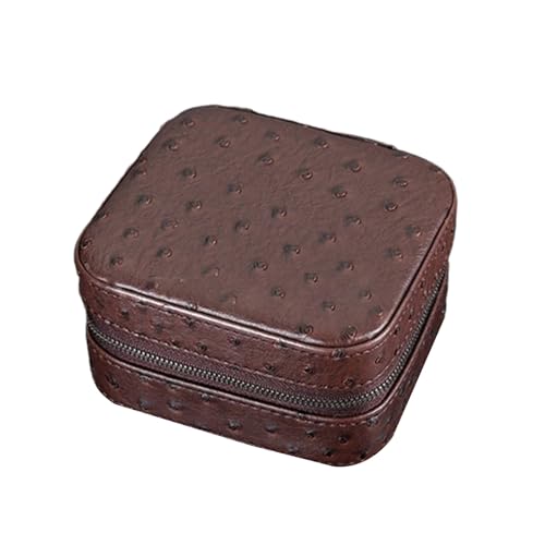 LLINthy Elegante PU Leder Uhren Case 2 Slot Timepieces Uhren Aufbewahrungsbox Mode Armbanduhr Holder Schmuckschachtel Frauen Watch Display Hülle von LLINthy