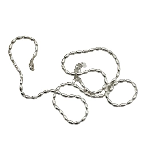 LLINthy Elegante Perlen Halskette Alltags Mode Schmuck Stilvolle Perlen Halskette Geeignet Für Mode Elegante Styles Enthusiasten Modische Halskette von LLINthy