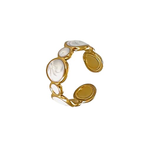LLINthy Elegante Verstellbare Eheringe Dating Ringe Geometrische Öffnung Fingerschmuck Geeignet Für Frau Und Mann Die Einstellbarer Offener Präsentieren von LLINthy
